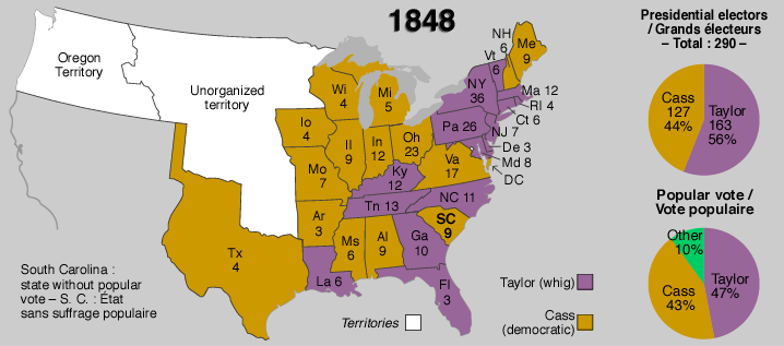 map-presidential election-1848